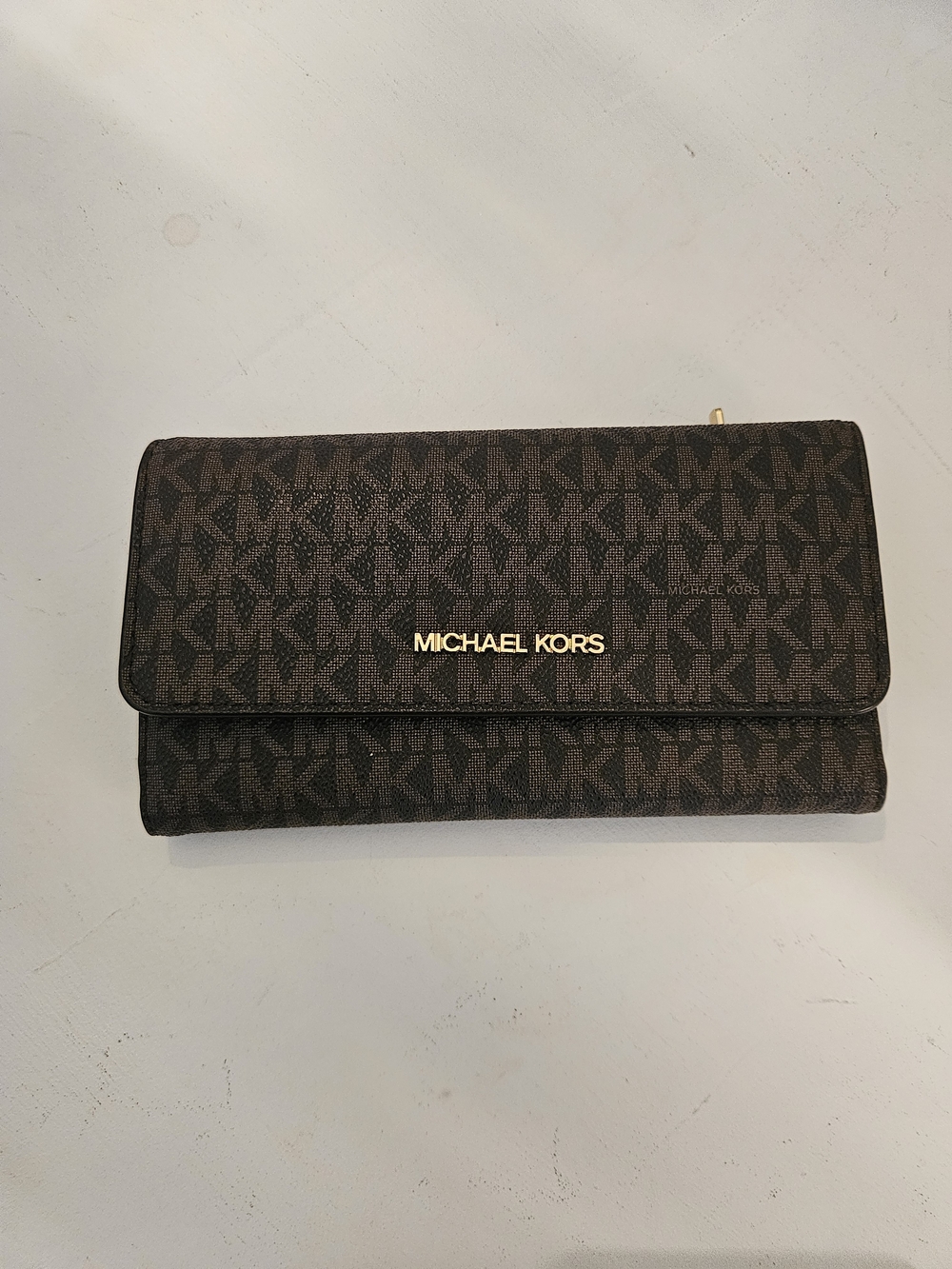 Michael Kors Brown Monogram Wallet